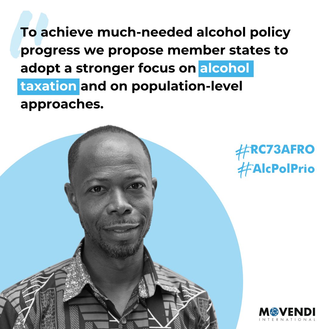Movendi_Int's tweet photo. To achieve much-needed alcohol policy progress we propose key actions:
🎯Adopt a stronger focus on alcohol taxation and on population-level approaches in general,
#RC73AFRO #AlcPolPrio #AlcoholTax #Development4All https://t.co/w5sP7qN6Bd