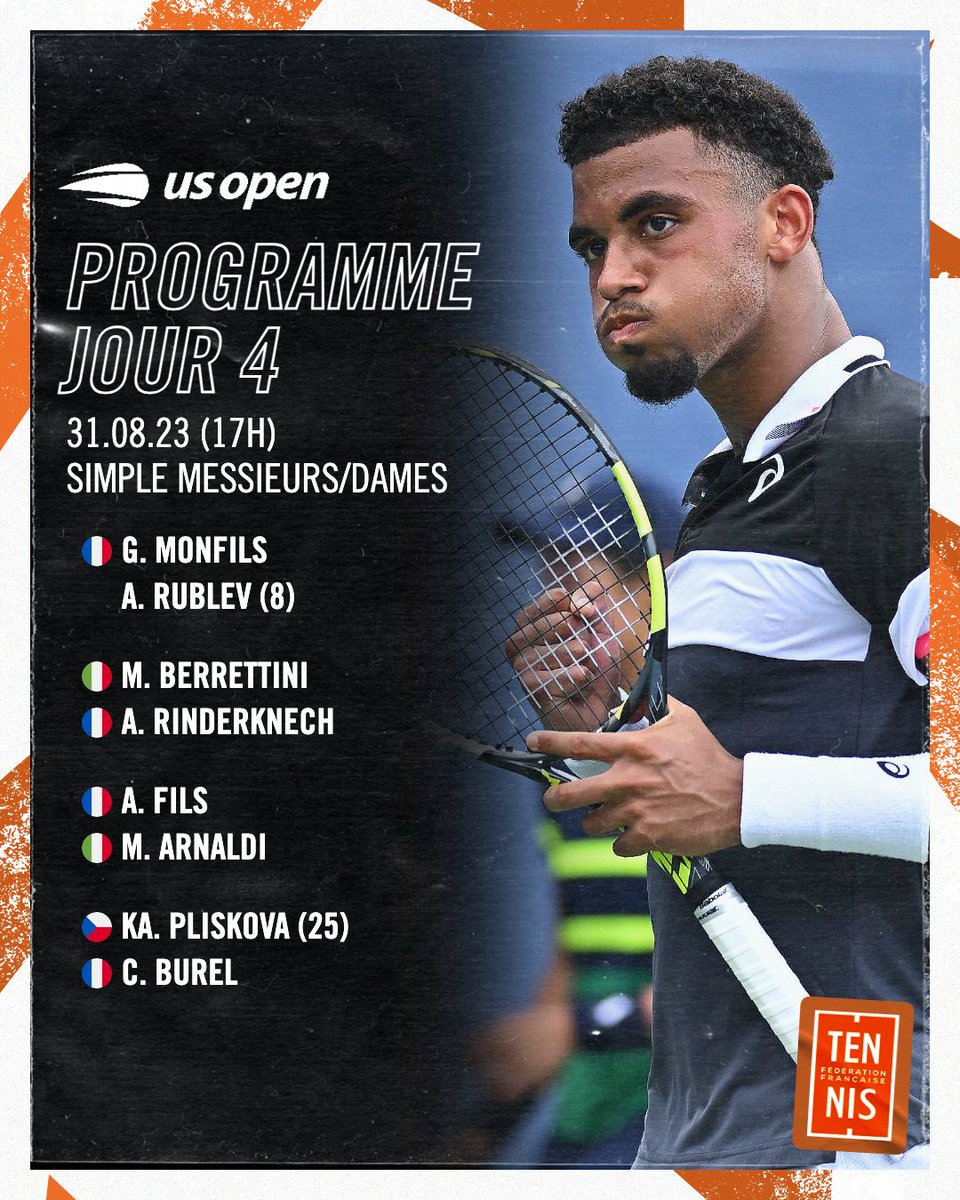 Gros jeudi à New York 👀 

Présentation des matchs ➕ bit.ly/uso23J4p 

#USOpen
