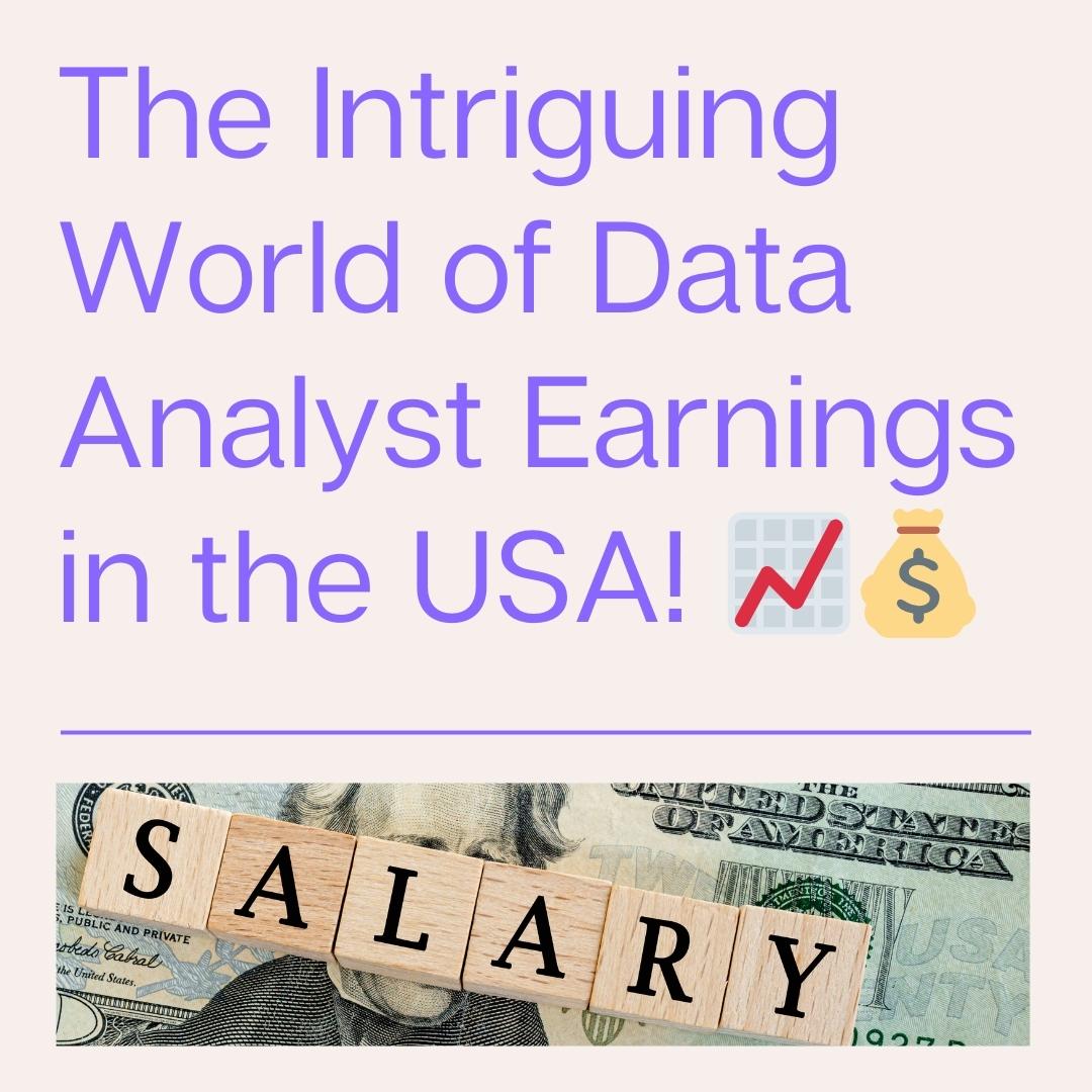 hbfinstitute's tweet photo. Dive into the world of data analyst salaries in the USA! 📊💰 Discover the driving factors, high-paying sectors, and strategies for success in our latest blog. READ MORE: https://t.co/F3EmsfEJmb #DataDollars #EarningsPotential #DataAnalystLife https://t.co/YbMHB2jeZE