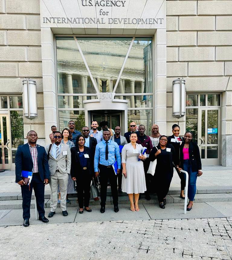 SIMADUniversity's tweet photo. The Director of @SIMADiLab, Mr. Mohamed Muse Hassan, is in #Washington for the International Visitor Leadership Program (IVLP), a premier professional exchange program of the U.S. government. Mr. Hassan will have the chance to meet with relevant U.S. government agencies, some selected tech incubators/ accelerators, and private and civil organizations. He will also be exposed to the innovation ecosystems of four different U.S. states. This is part of building enriching and impactful partnerships for our SIMAD iLab. #iLabPartnerships