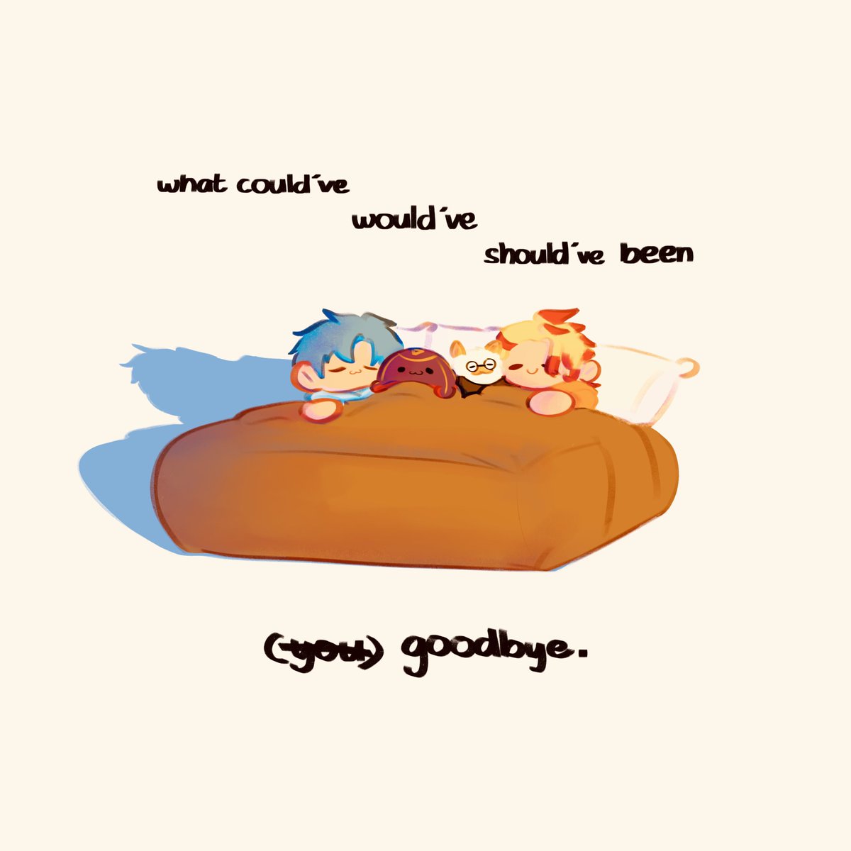 Goodbye goodbye goodbye.
You were bigger than the whole sky.
You more than just a short time.

Happy Graduation Day 💜🖤

#WorkofAlt #MagniOpus
#ArtXel #VespART