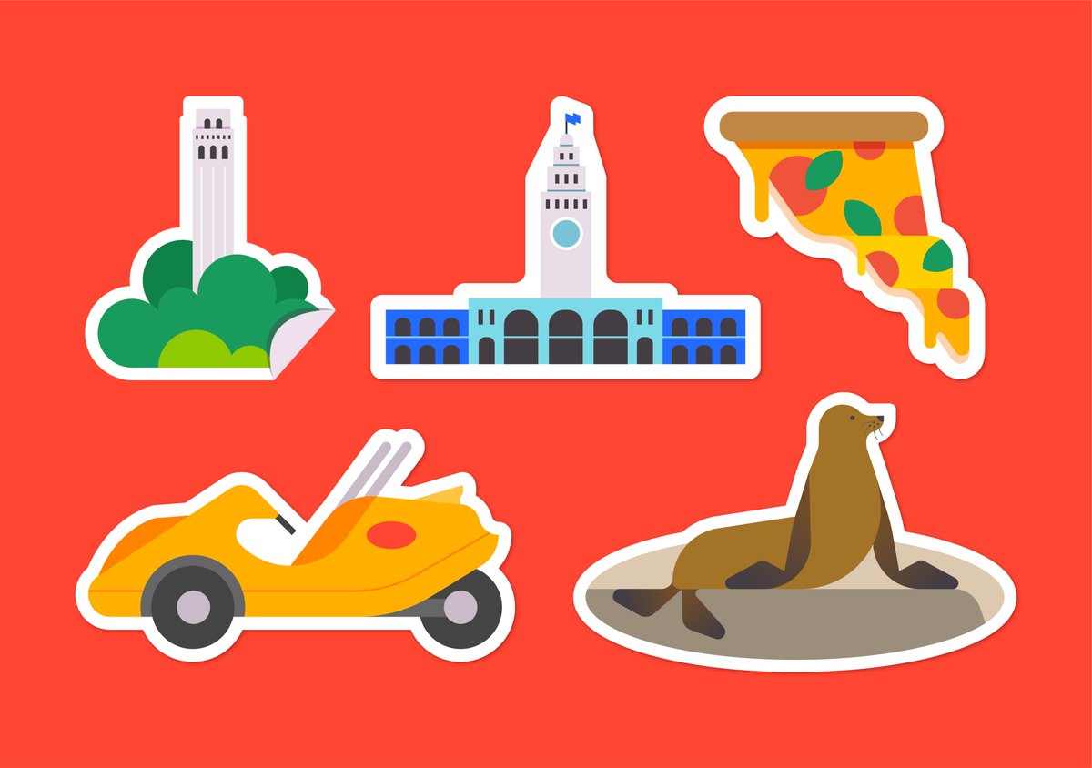 San Francisco stickers! (Part 1)