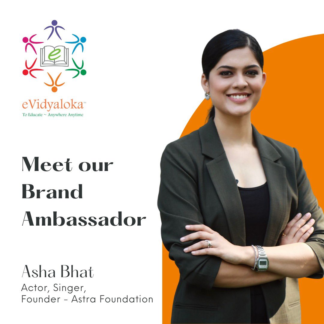 Honoured to share that I am now the brand ambassador of eVidyaloka, a mission-driven organization committed to 'To Educate - anywhere anytime'. 📚

eVidyaloka is dedicated to bringing quality education to rural India, with projects like 'Joy of Reading' and 'Digital Classroom'