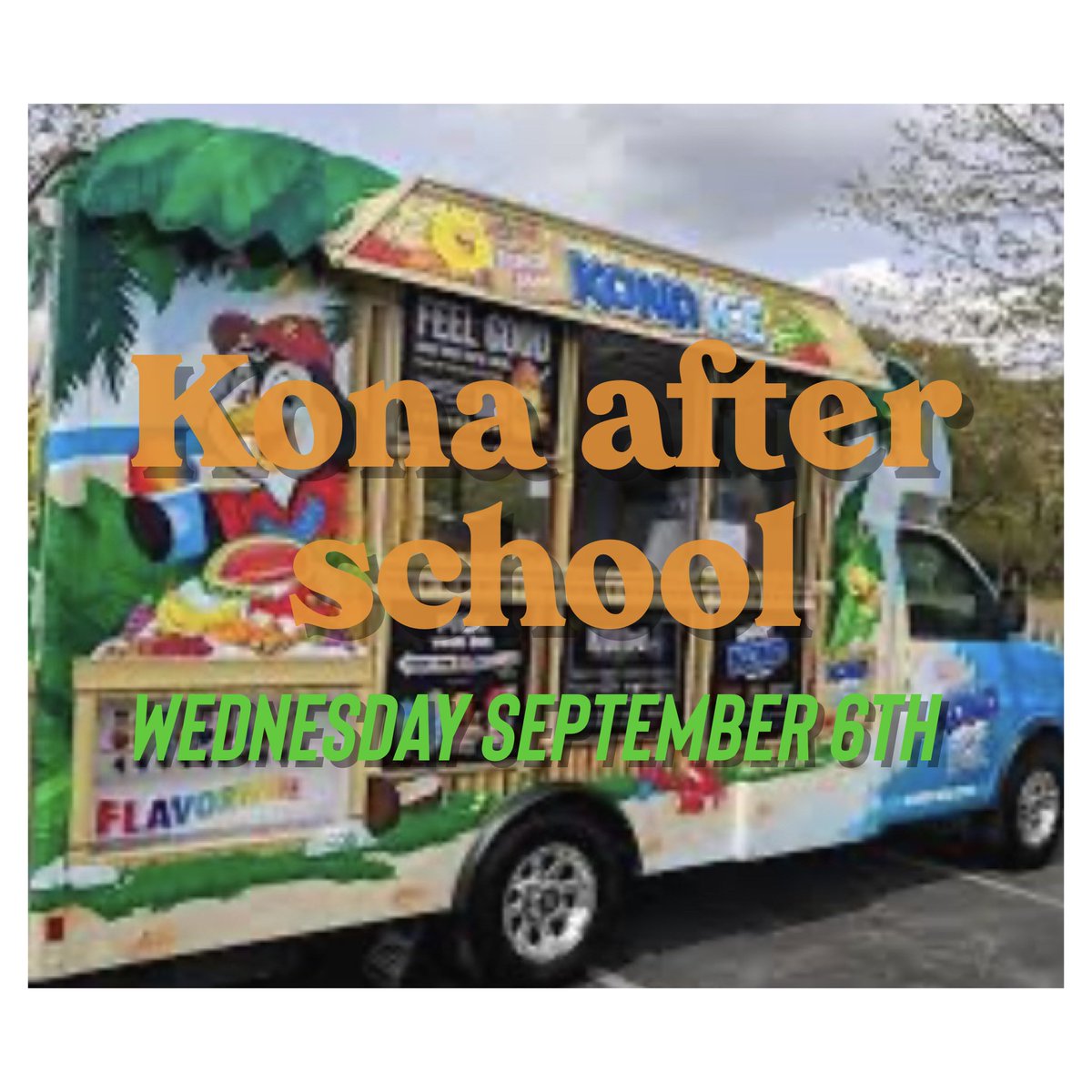 HawkParents's tweet photo. Confirmed KONA for next week after school starting at 2:00pm in the Sport Complex area. This is the area where the 6th grade parking lot is

#HawksKonaDay https://t.co/B3nMr6stDW