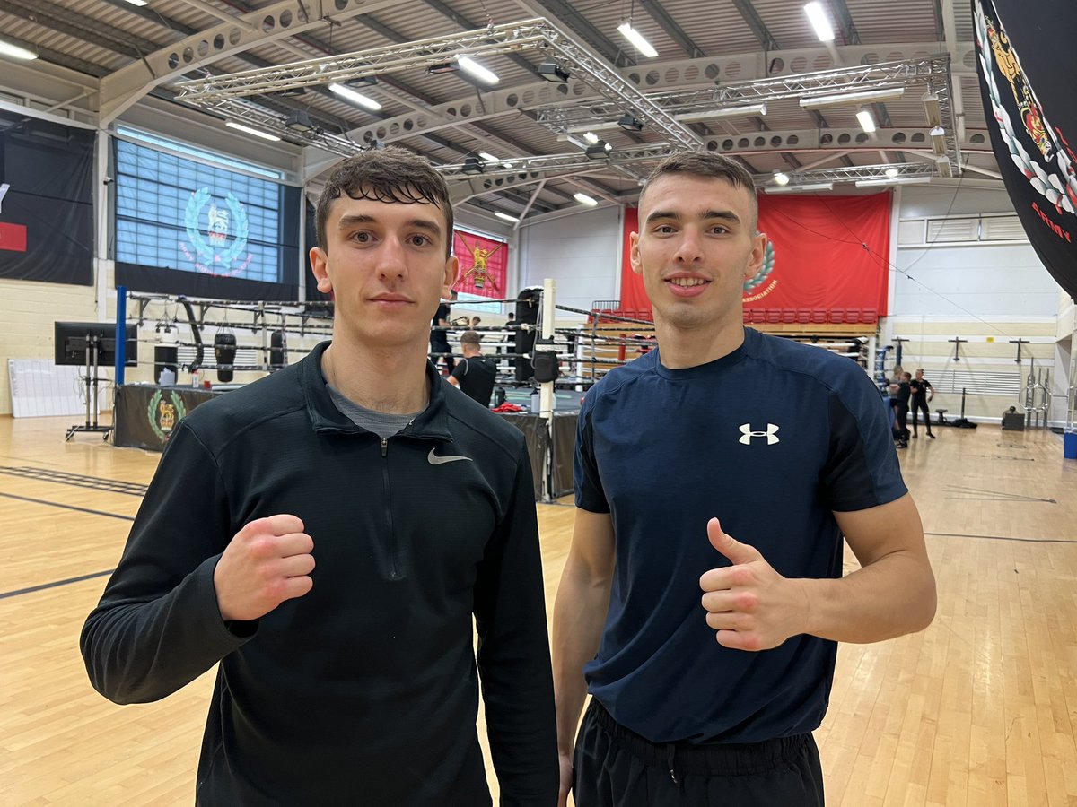 Good Morning Breakie Team it’s Thursday! I kick 🦵 start the @BFBSAldershot Forces Breakfast Show at 6.30am After 9am I chat to Boxers of the @armyboxingteam Dev Squad. At 9.10am Spr Kai Gale & at 9.25am Spr Jamie Newcombe 🥊🥊 Have a knockout day!