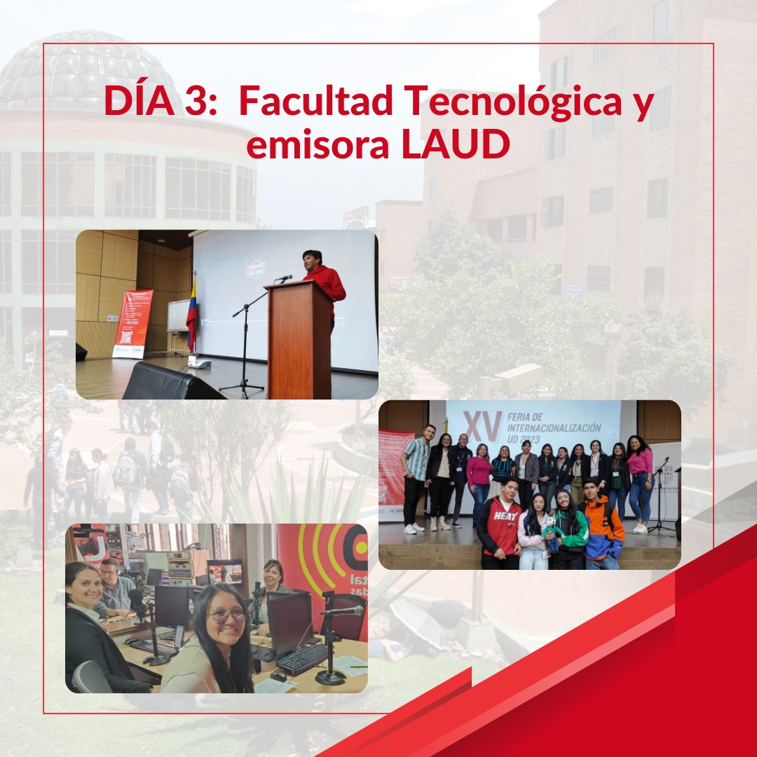 urelinter's tweet photo. Hoy iniciamos nuestro cuarto días de la XV Feria de Internacionalización UD 2023, recordemos algunos momentos vividos durante los anteriores tres días.
#XVFIUD2023 #UDMasGlocal #URELINTER #SomosUD https://t.co/VML0WvdP2H