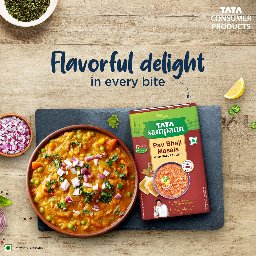 TataConsumer's tweet image. Why settle for one? Different masalas that make everyday meals tastier!

#TataConsumerProducts #TataSampann #MasalaCombination #Flavourful