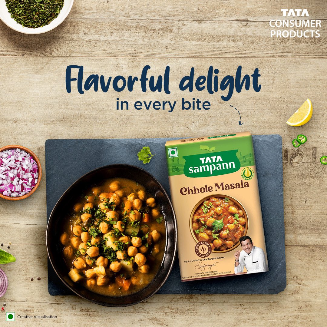 TataConsumer's tweet image. Why settle for one? Different masalas that make everyday meals tastier!

#TataConsumerProducts #TataSampann #MasalaCombination #Flavourful