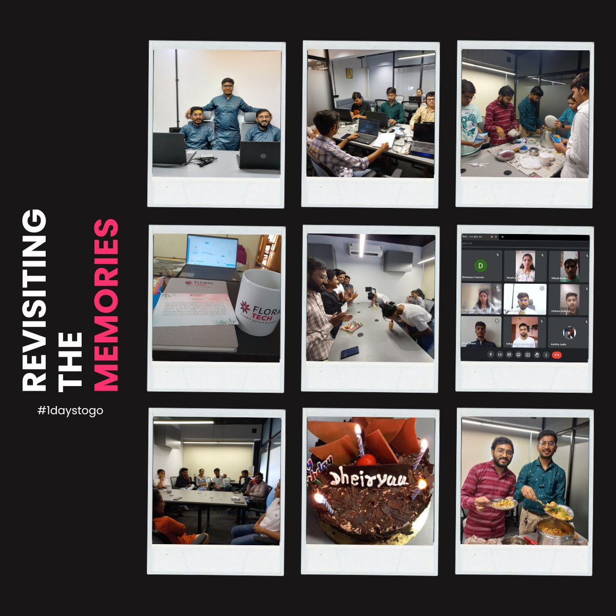 vermilliontech's tweet photo. Countdown to a milestone! 🎉 Reminisce with us as we journey through cherished snapshots, shaping our inspiring future. Join the celebration of our agency's story! ✨ #MemoryLane #AgencyChronicles #1DayToGo https://t.co/p7LMeJA2qf