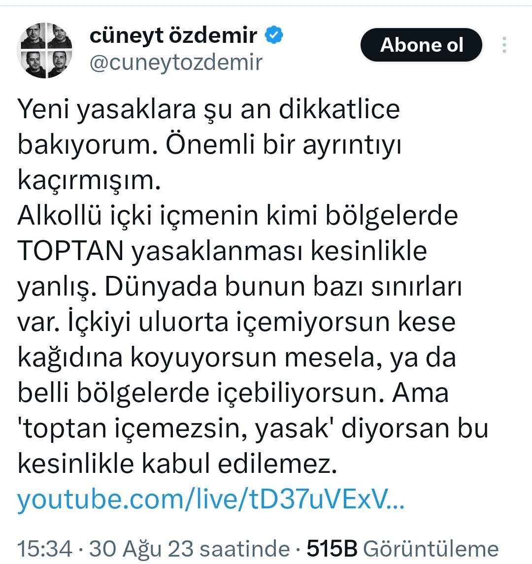 @saghaberci Duruma göre pozisyon alandan gazeteci değil adam bile olmaz.

Çark ediyor. Lafindan dönüyor.
Bir anda tam terrsi düşünüyor.

Neden : Mahalle baskısı.