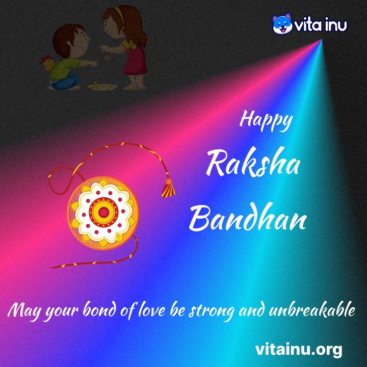 Happy #RakshaBandhan to our brothers and sisters.

Hum #VINU team ki taraf se aap sabhi to rakshabandhan ki bdhai dete hain!

Asha karte hain aap sabhi issi taranh har saal #RakhiPurnima  ka tyohaar mnayein 🤞!

#CoinDCX #Crypto #BTC