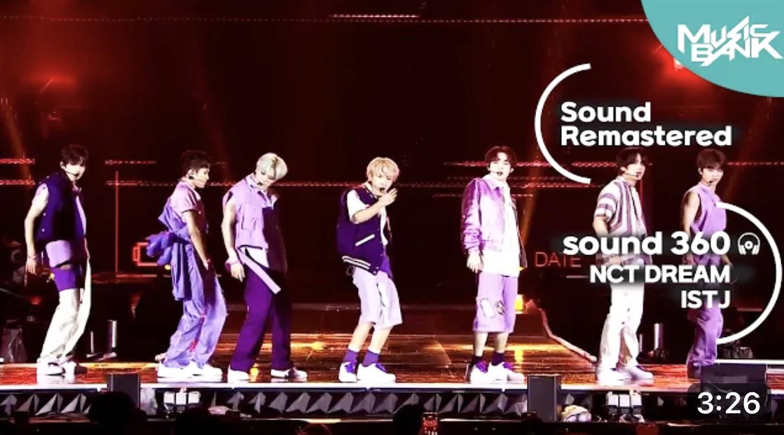 새만금 세계스카우트잼버리 케이팝 슈퍼라이브
NCT DREAM(엔시티 드림)
‘ISTJ’
입체음향 리마스터링
제작일 : 2023.8.30 (By H.R.Kim)

youtu.be/ZyXdblPhRM4?si…

#엔시티드림 #nctdream #ISTJ #마크 #런쥔  #제노 #해찬 #재민 #천러 #지성 #NCTzen #사운드360 #케이팝슈퍼라이브