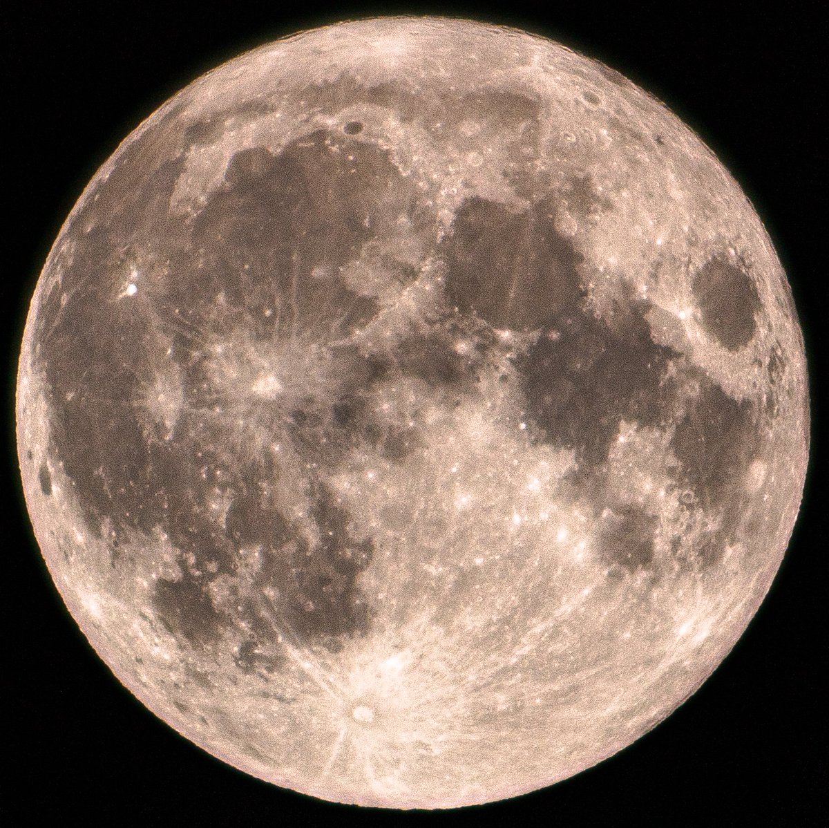 The Super Blue Moon seen over the Hudson Valley.