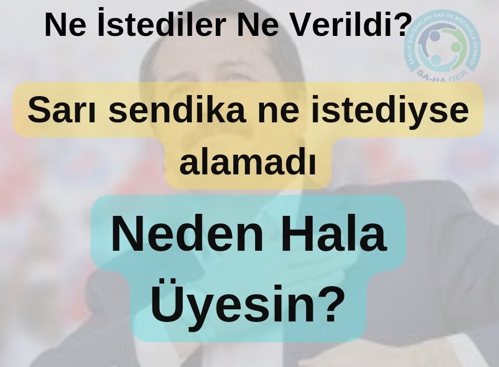 İki yılda bir yapılan toplu sözleşme fiyaskosu bugün son bulacak.
Yıllardır üye kalarak güç verdiniz. Bile bile açlığa mahkum edileceksin istifa için ne bekliyorsunuz!
#HakemHeyetiAdilOl