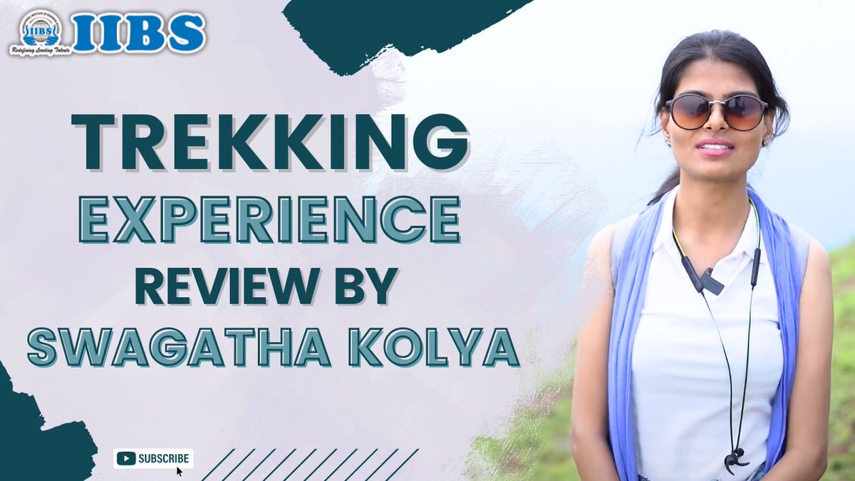 iibsonline's tweet photo. IIBS Bangalore | Trekking Experience Review by Swagatha Kolya | IIBS Business School Bangalore
🔍 Watch Full video: https://t.co/haqAw3jwGN
#iibscollege #IIBS #IIBSSwagathaKolya #TripReview #ExperientialLearning #NatureBeauty #LeadershipSkills #Teamwork #UnforgettableMemories https://t.co/y3GNJ5bRwa