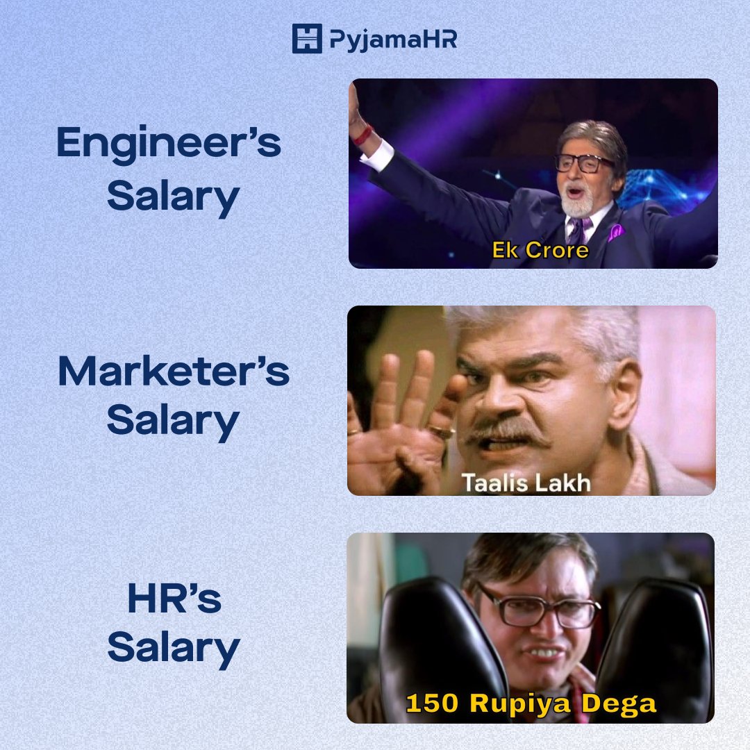 PyjamaHR's tweet photo. It's pay day for others and cry day for HRs😂

#salaryday https://t.co/ekURmU7xhb