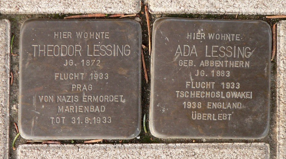 Theodor Lessing (* 8. Februar 1872)war ein deutscher Philosoph, Schriftsteller und Publizist. Der am 31.August 1933  von drei nationalsozialistischen Attentätern in der Tschechoslowakei erschossene Autor gehört zu den ersten bekannten Opfern des Nationalsozialismus.