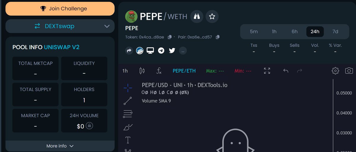 b00mbastic_eth's tweet photo. PEPE Staking TOKEN Launches in Few hours! 

Do you want to be early? Here is your chance.

Join Tele - https://t.co/COBkxsehGC

DexTools Updated already before launch. MEXC Paid also. https://t.co/osMEbVn6Hx