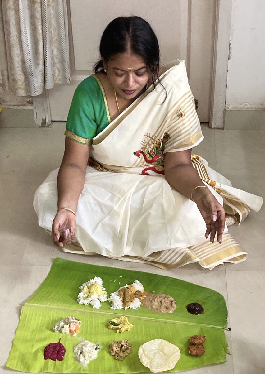 kavithabcs's tweet image. Onam Sadhya 🌺🌸🌼🌹🌷