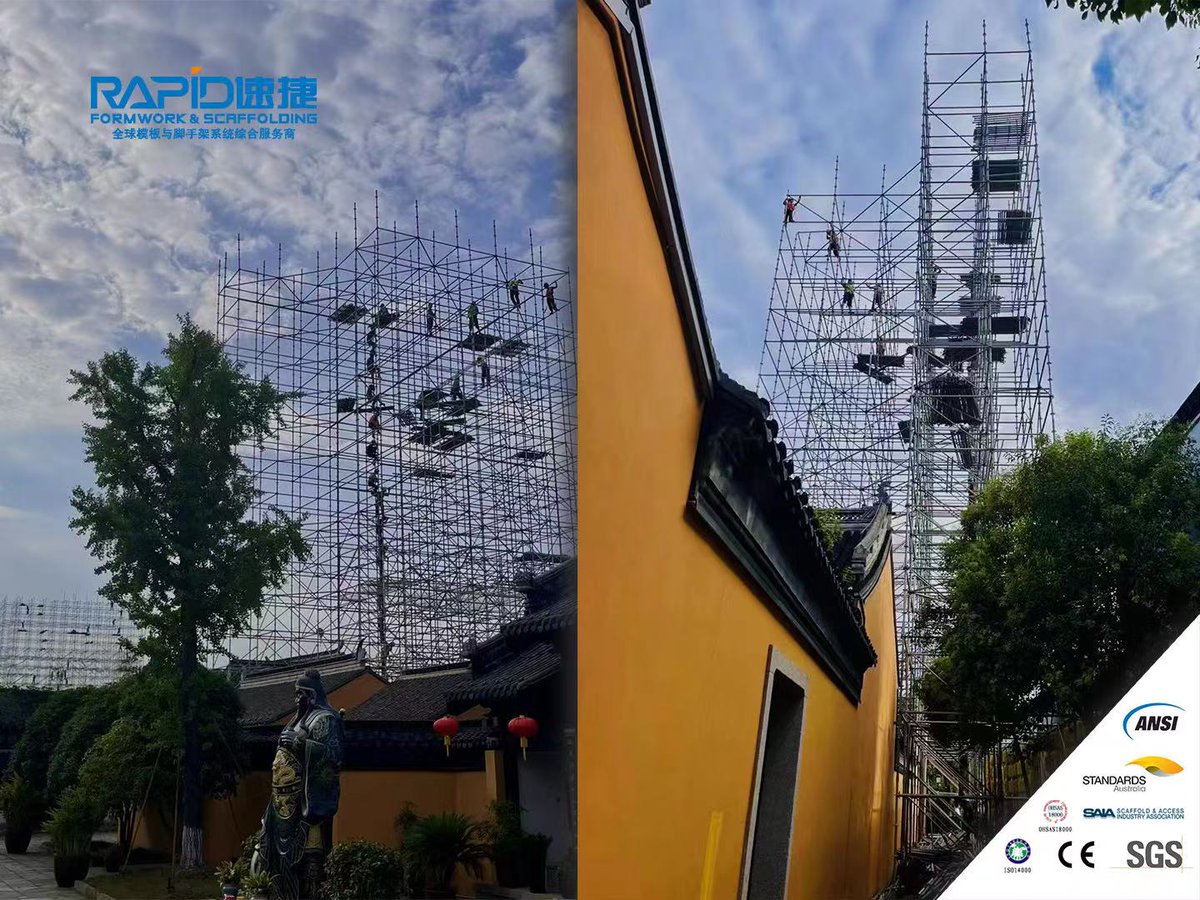 Chinesescaffold's tweet photo. Excited to see our Ringlock Scaffolding in action at a music festival! When it comes to event scaffolding, quality and safety are paramount. Want to elevate your next event? 
Explore now: https://t.co/xRNSKrMyuf
Mail: service@rapid-scaffold.com
#scaffolding #eventscaffolding https://t.co/BngdYXRNDn
