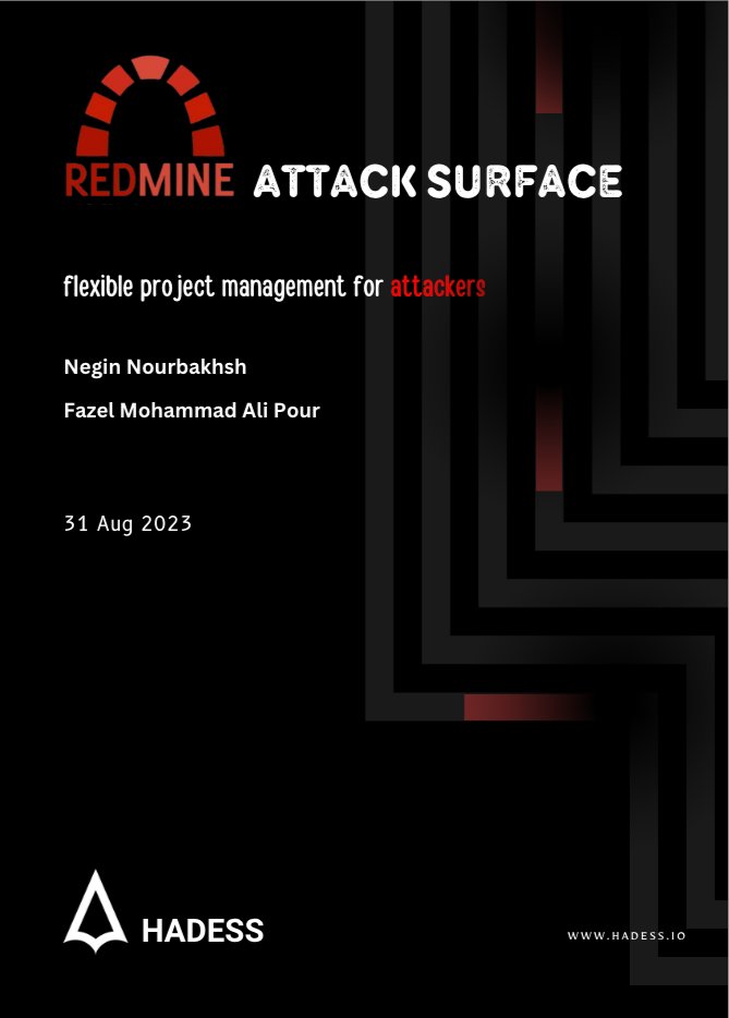 Hadess_security's tweet image. REDMINE Attack Surface: flexible project management for attackers

Article: hadess.io/redmine-attack…

Ebook: hadess.io/redmine-attack…

Security Researchers:
Negin Nourbakhsh
Fazel Mohammad Ali Pour(@ArganexEmad)

#redmine #appsec #attacksurface #0day #xss #ato #bugbountytips