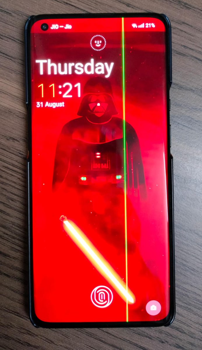 Hi <a href="/OnePlus_IN/">OnePlus India</a>. I'm using a OnePlus 9Pro since April 2021

It's giving me a green line on my display as you can see

I was reading online that free lifetime screen replacement policy and upgrade vouchers are not applicable for the OnePlus 9 Pro

What options are available to me?