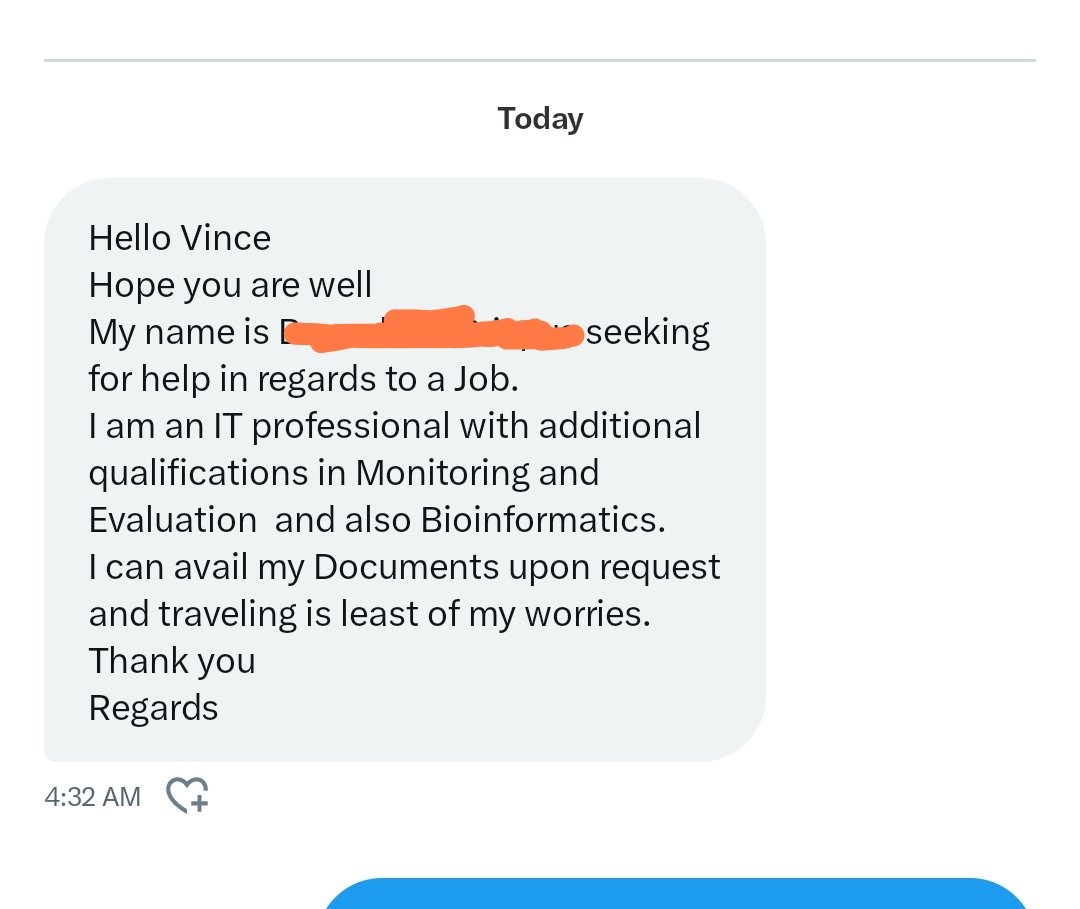 kerkozer's tweet image. #JobTwitter Kindly RT or share for anyone who may need this asset. He's got discipline above all. May this be a good chance for him xxx.
**He's also a former radio presenter.