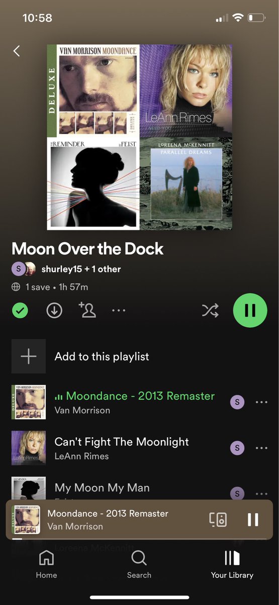 Scandela9's tweet photo. Well, friends of @TheDockRadio… I’m celebrating the blue moon tonight with this absolute stunner of a playlist from our archives. Missing all of ya! 🌚⭐️ 🌙 https://t.co/JeFI1ABjvq