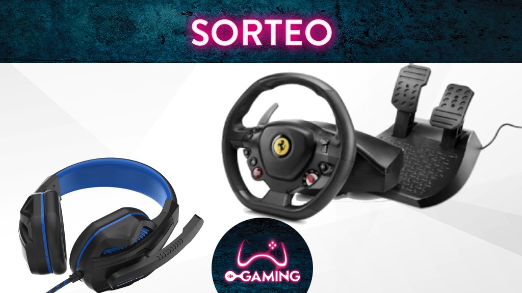 CarrefourGaming's tweet photo. ⚠ SORTEO

¡Último día para llevarte volante y headset!

   ✅ Haz FAV y RT
   ✅ Menciona a un amigo con #CarrefourGaming
   ✅ Puedes participar tantas veces como quieras

Suerte 🍀
Bases https://t.co/9c7PXwxS3F https://t.co/P2uITmdCnv