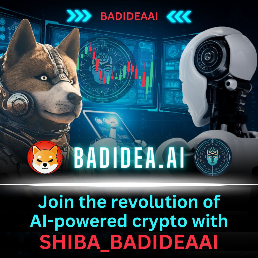 daybis2010's tweet photo. The future is bright and with #BADIDEAAI, you can be a part of it.  Do not hesitate to discover the high potential of digital currencies and control your financial destiny.  The time is now!

$BAD

@badideaai

#blockchain
#AI
#Crypto_Marketing_Titans https://t.co/kSpiwYaKWA