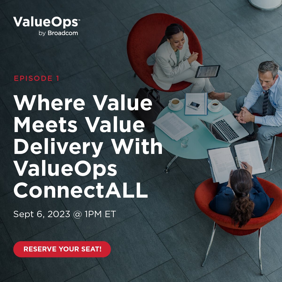 Learn how to streamline value delivery, optimize collaboration, & gain a competitive edge next week at our ValueOps ConnectALL interactive webinar. Break down silos and gain insights from @Broadcom experts @Lance Knight & @Francois Cattoen #ValueOpsVSM  bit.ly/3ED677n