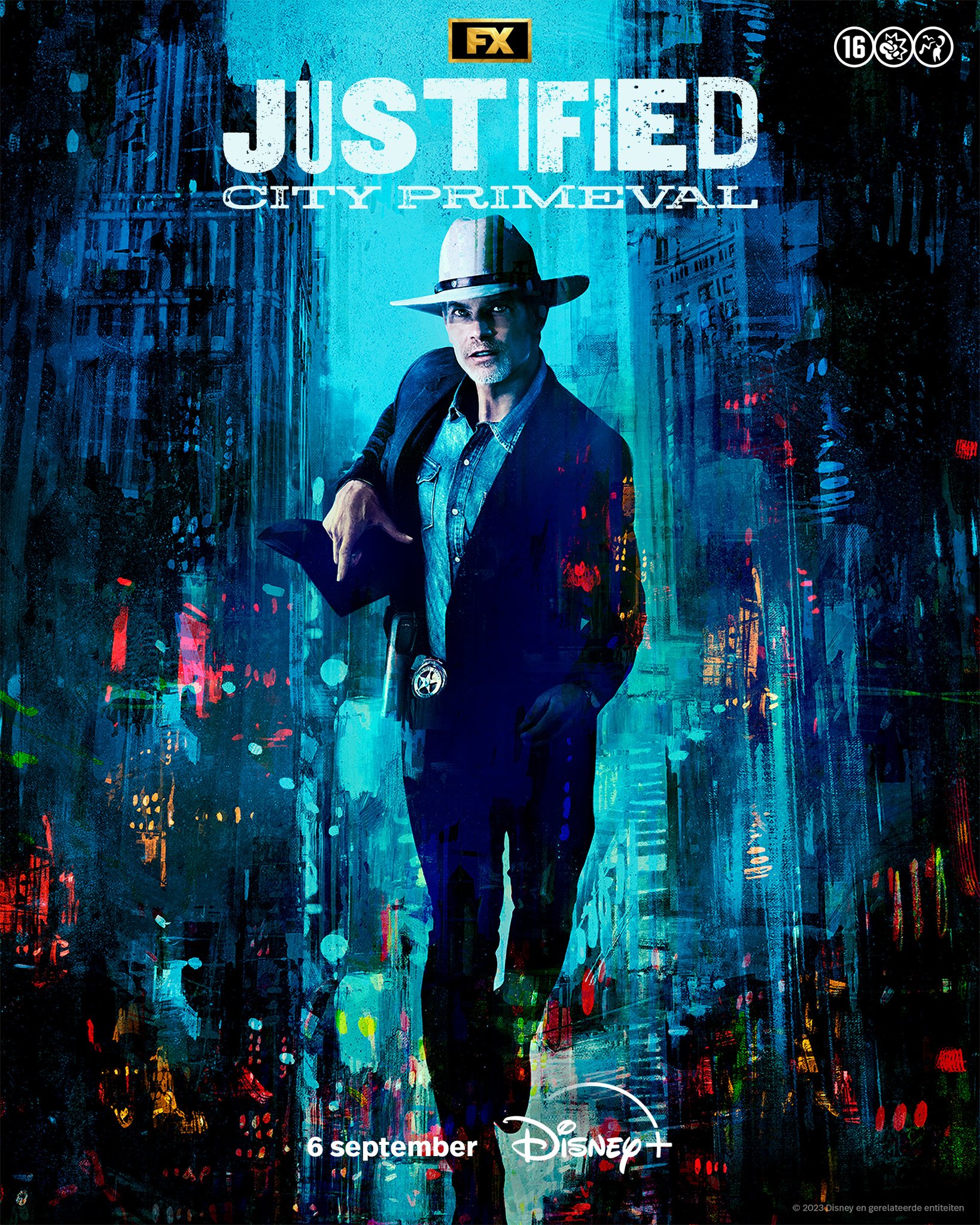 Justified met Timothy Olyphant door FX komt op 6 september 2023 naar Star van Disney Plus België
