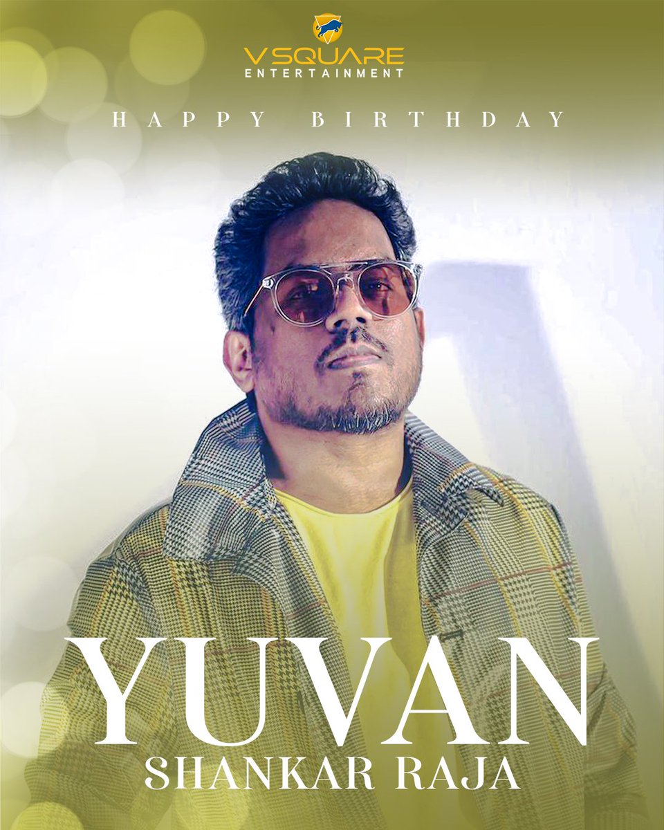 Wishing the composer, who has rocked young hearts, @thisisysr, a great happy birthday 🎸💥 From Team @VSquareEnt #HappyBirthdayYuvan #HBDYuvan #YuvanShankarRaja #VSquareEntertainment