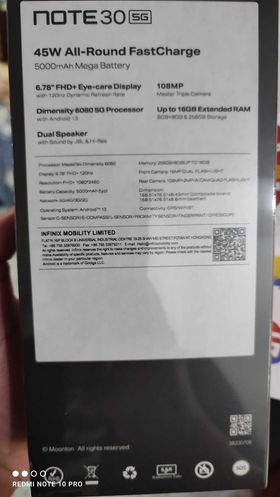 epimall88's tweet photo. Thank you Pi Pioneer Jin Cruz for purchasing Infinix Note 30 5G Smartphone @ https://t.co/g0EkLCFQwZ! 

❤️ Full Pi Payment + Free Shipping.

#PiNetwork #FullPiPayment #EpiMall #tpgecosystem #PiNationStore #Smartphone #GCG314159 https://t.co/c2VLiqrRLq
