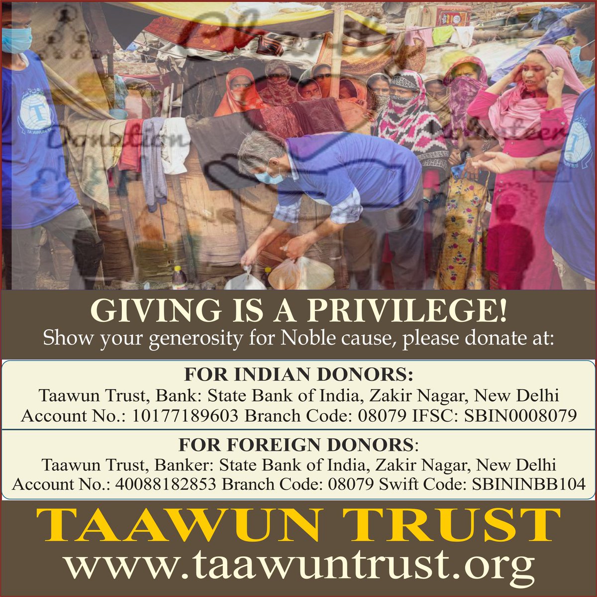Taawun Trust tweet media