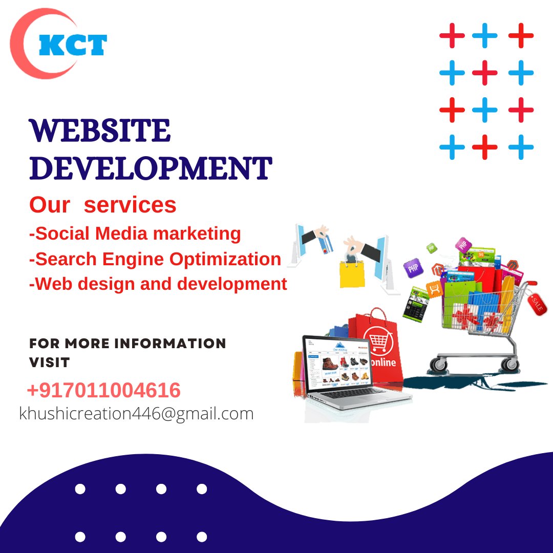 KhushicTech's tweet photo. “Your website is the window of your business. Keep it fresh, keep it exciting.”
Khushi Creation tech | digital marketing agency in Noida,
We offer a variety of website design and development services.
#website #webdevelopment #marketing #business #digitalmarketing https://t.co/RCBR7zweSa