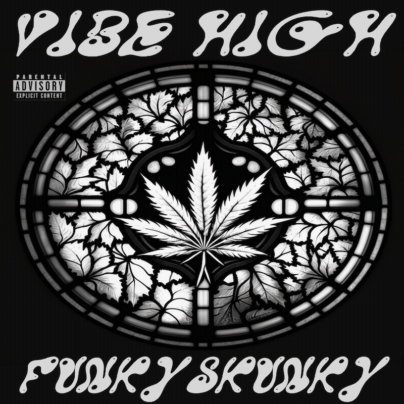 OGFunkySkunky's tweet photo. #VibeHigh is available now at https://t.co/NB9iuFhA9j join @JesterTheRyda &amp; @RealPoltergyst on the first chapter through the #GardenOfGanja series and check out the merch available on @DabNStabRecords.com https://t.co/Ho2fdN1YD2