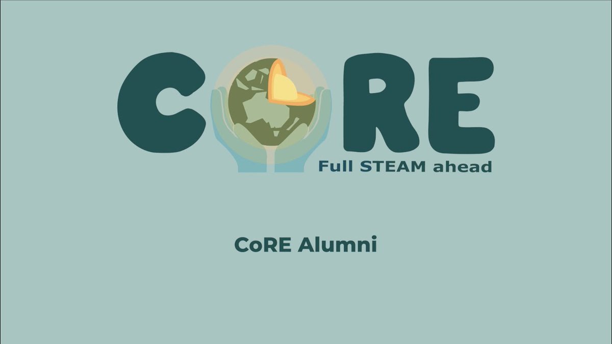 CoRE Alumni are our evidence! 🔍 

In this video you hear from CoRE Alumni all of which have moved into the Resource Industry after studying under the CoRE Learning Model and Suzy Urbaniak. 

youtube.com/watch?v=4MA-_N…