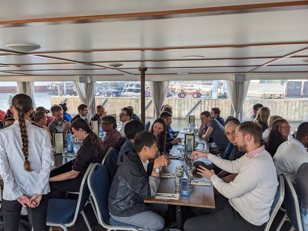 FrontiersOfQC's tweet photo. Our second day was a great success with amazing talks by @ITavernelli @see_quantum @quantum_of_me Matthew Coudron, Tony Metger, @queenofquanta and @BenJamesBrown followed by a dinner boat trip around Gothenburg's scenic archipelago. https://t.co/nk5iSuogd4