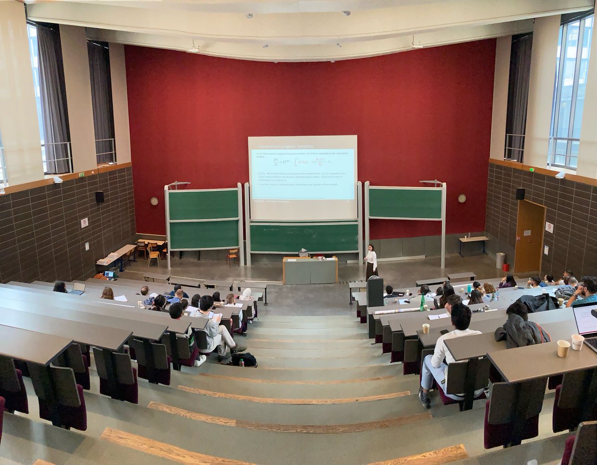 RS_Chemist's tweet photo. Multicale modelling day yesterday at #PISACMS ! I started the day with two lectures and... 1/2 https://t.co/1tLFHRvF6O