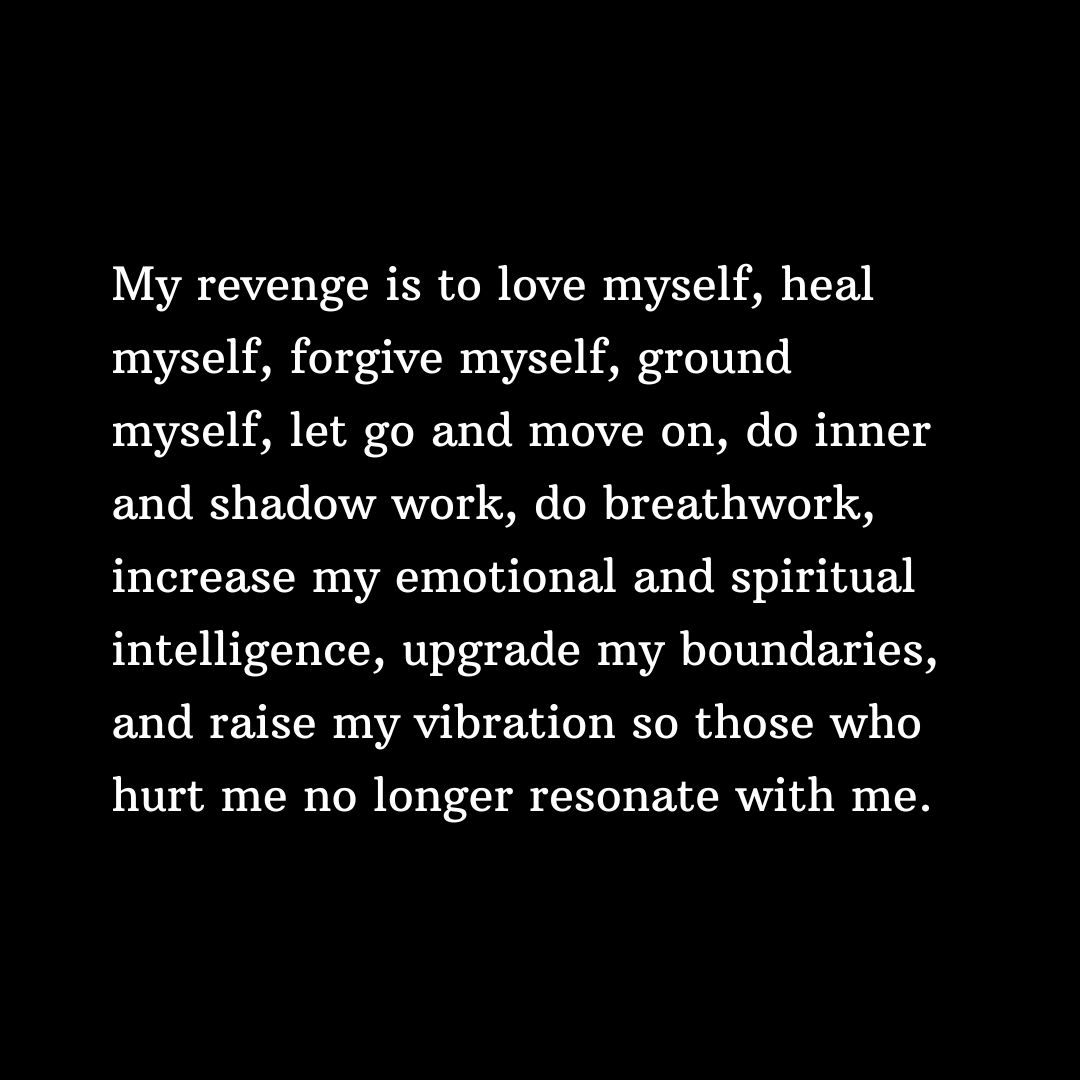 WakeupPeopIe's tweet photo. The best revenge is self-love. https://t.co/Vb7h5ldSLI