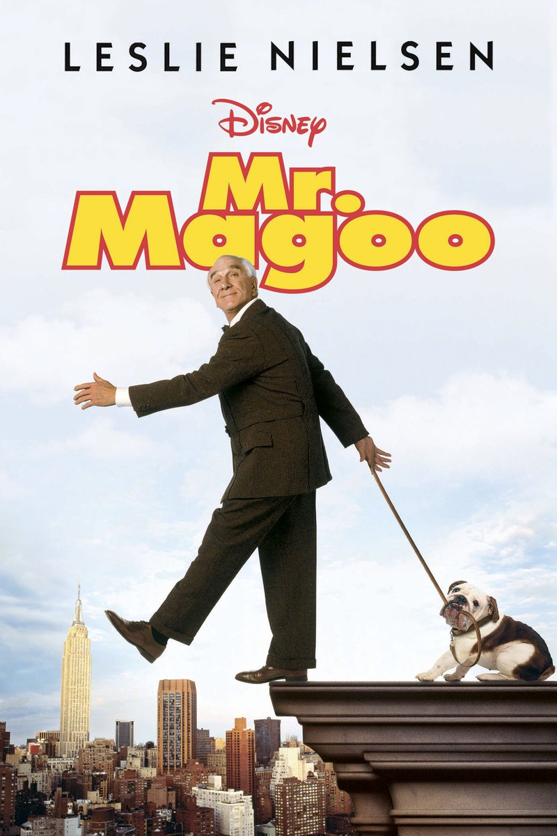 🎟️

2️⃣8️⃣ Mr Magoo

👨🏼‍🍳🍗

No es que vea poco.
No es que sea despistado.
Sencillamente es...

LA OCTAVA TORPEZA DEL MUNDO

#mrmagoo #waltdisneypictures
#leslienielsen #erniehudson #malcolmmcdowell #jennifergarner #stephentobolowsky #kellylynch #stanleytong

⬇️Siga al acomodador🔦