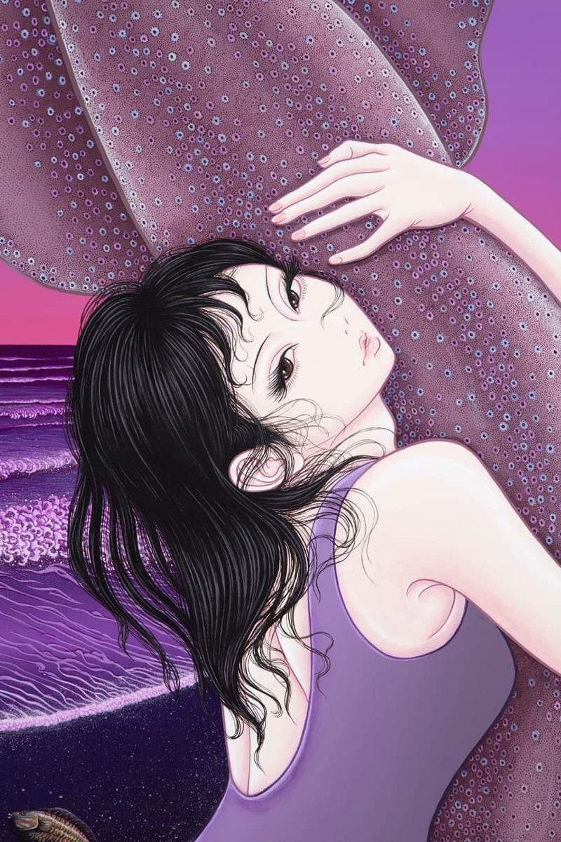 yujimoriguchi's tweet photo. 今宵は満月のようです... 

新世界 ~ The new world ~
1700mm × 700mm, acrylic on gesso, mounted on canvas , 2014 https://t.co/Gs6Bzkfz0y