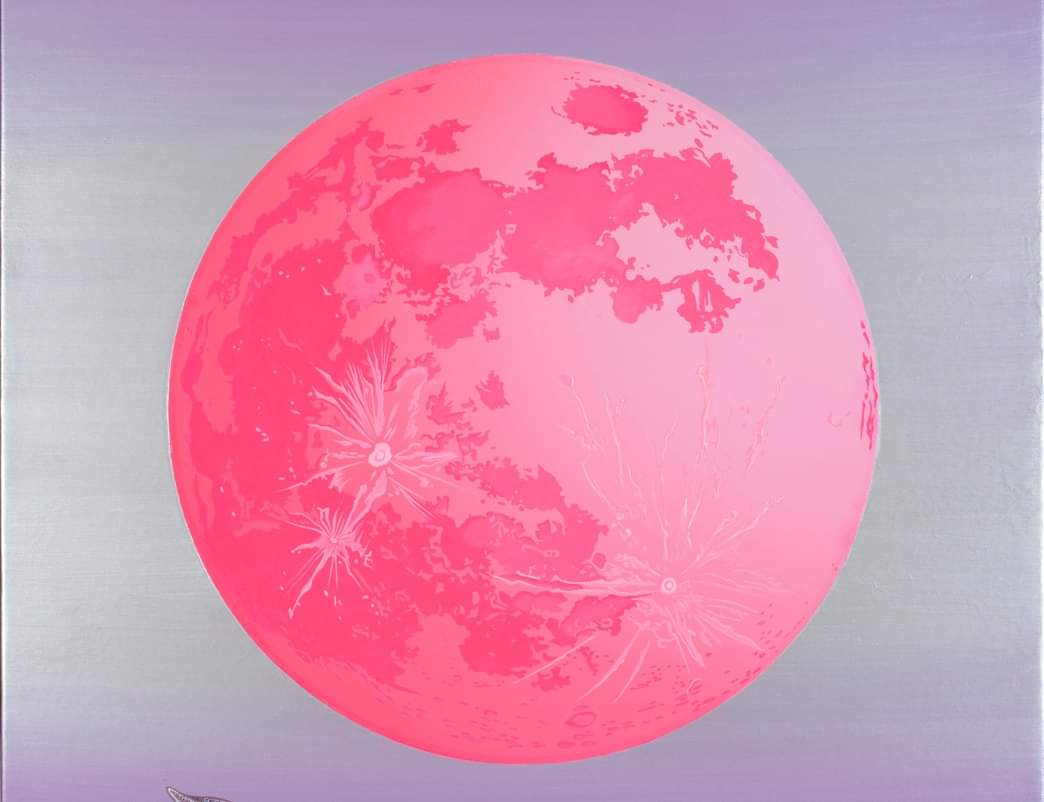 yujimoriguchi's tweet photo. 今宵は満月のようです... 

新世界 ~ The new world ~
1700mm × 700mm, acrylic on gesso, mounted on canvas , 2014 https://t.co/Gs6Bzkfz0y