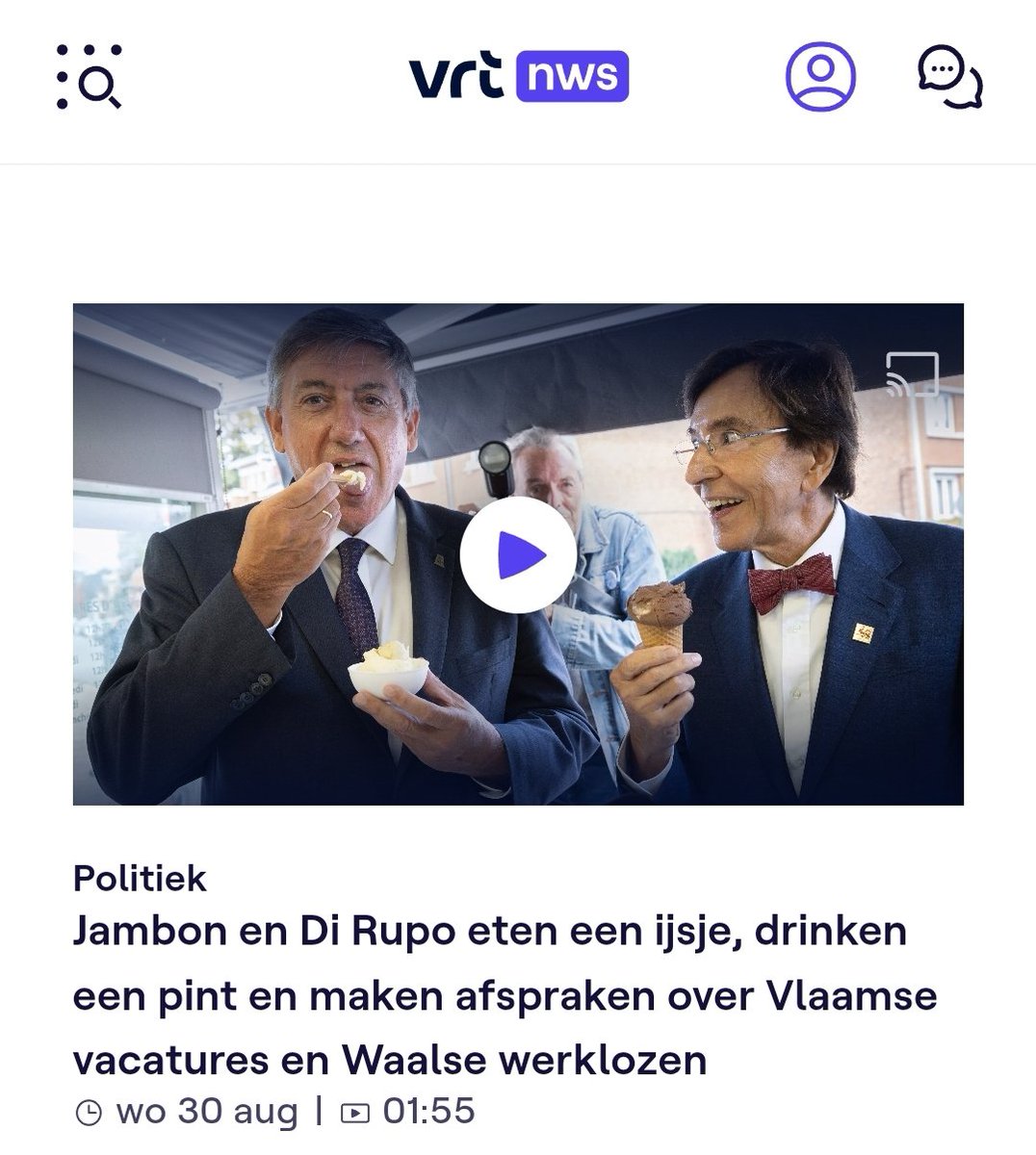 reactnieuws's tweet photo. Volgens slappe @JanJambon is er geen draagvlak voor onafhankelijkheid, wel voor ijsjes eten met de corrupte PS-chef. Wat een ontgoocheling, wat een grap is de oud-VVB-chef, strijder voor onafhankelijkheid, toch geworden. @de_NVA #slappejan https://t.co/hZ4b2rzgzO