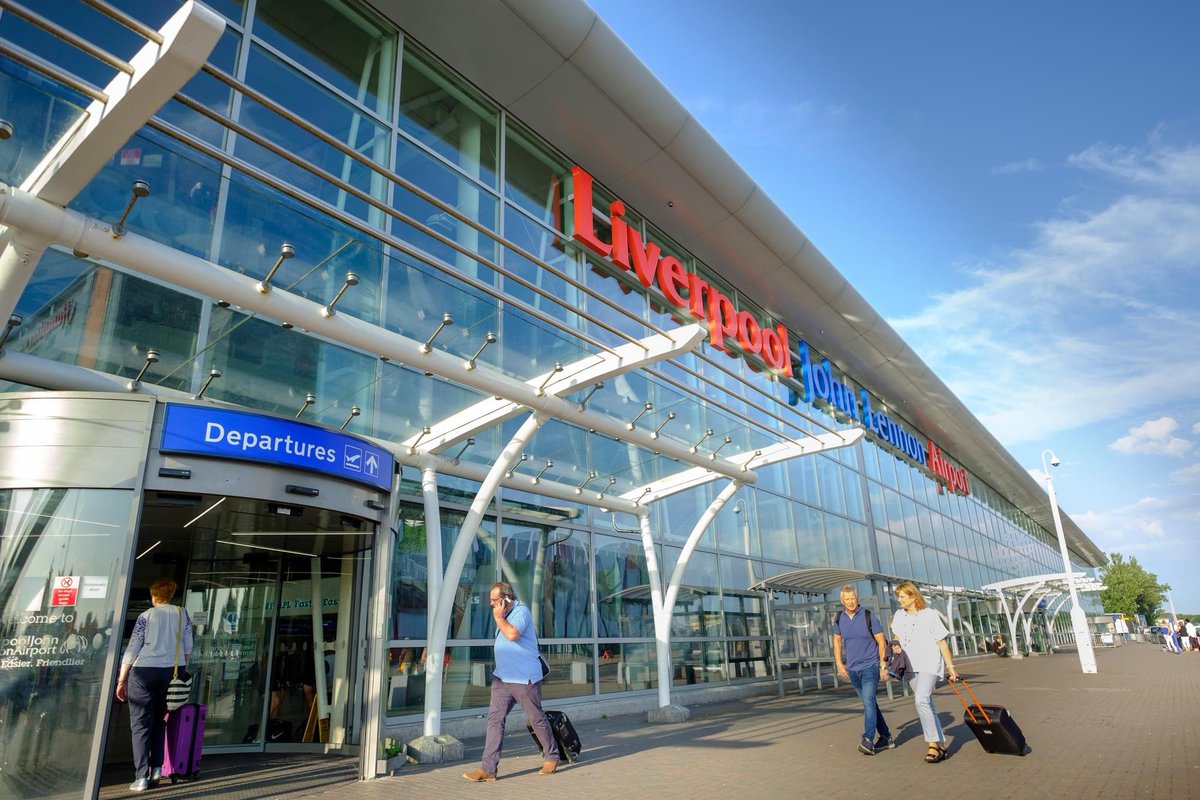 Liverpool John Lennon Airport tweet media