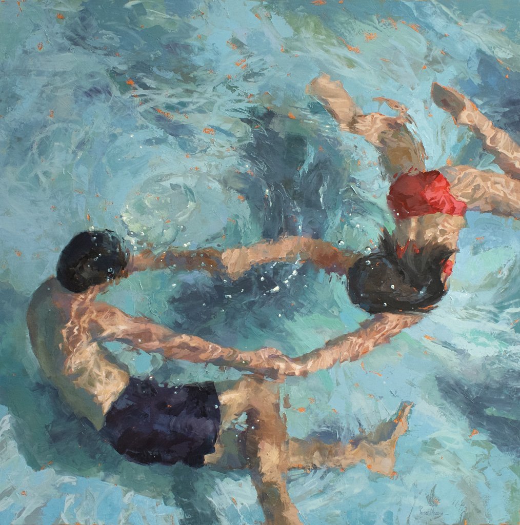 Aún quedan días de verano para sumergirnos en las pinturas de Michele Poirer-Mozzone: phusions.com/2023/08/11/el-… v. @Phusions <a href="/XaviGasso/">Xavi Gassó</a>