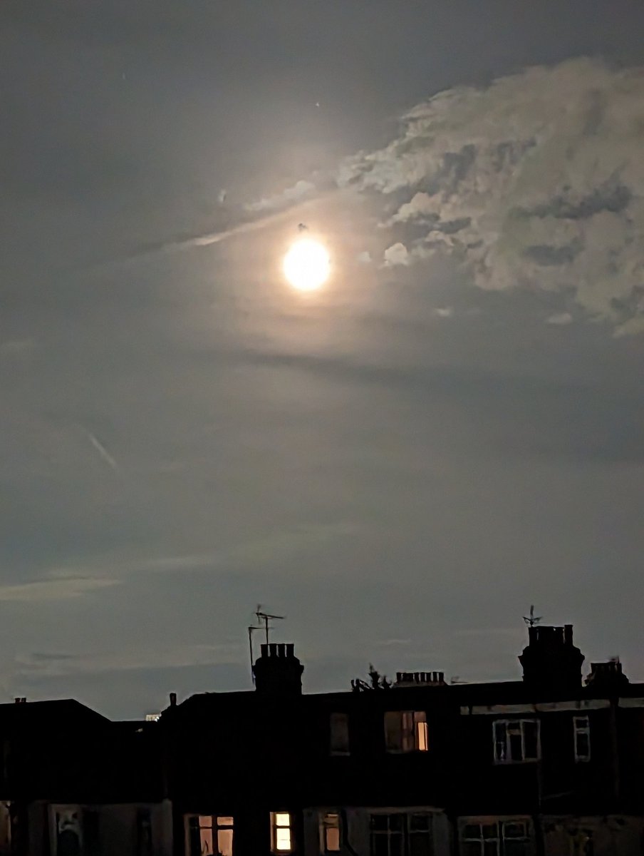 Missy_david's tweet photo. Once in a blue moon 🙏🏾💙🌝 https://t.co/fNb5V84lDn