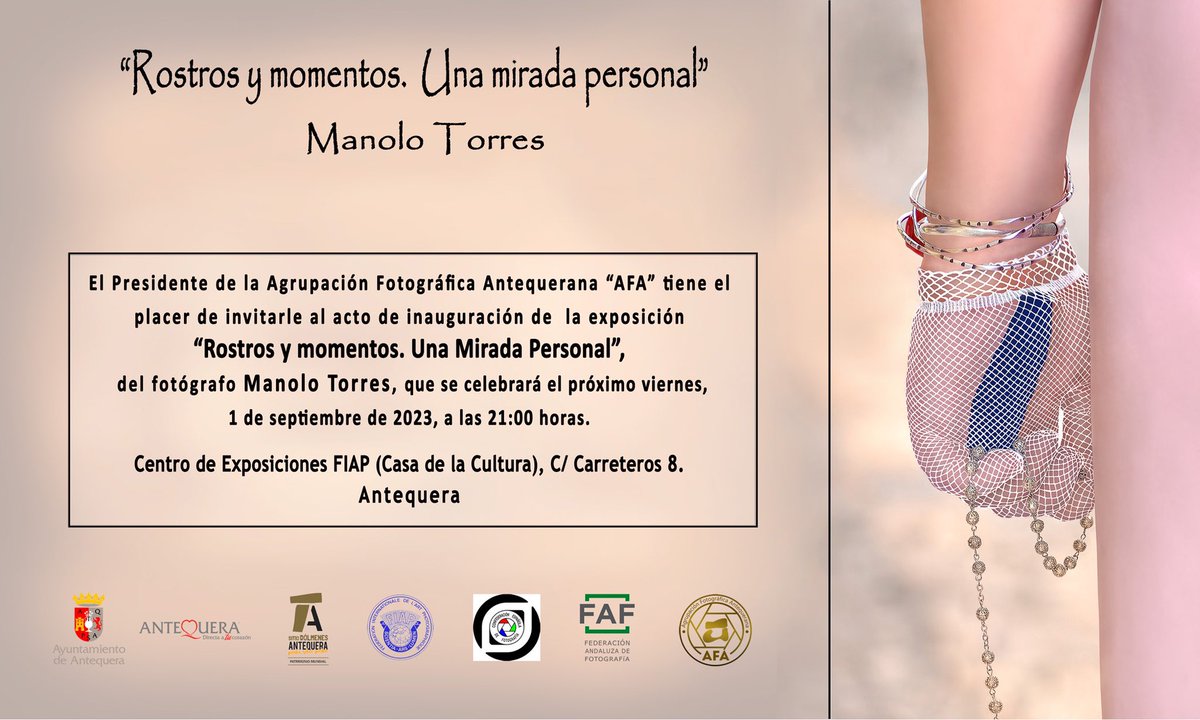 AFAAntequera's tweet photo. @AFAAntequera @AytoAntequera invitación nueva inauguración https://t.co/iuIn2jIZXh