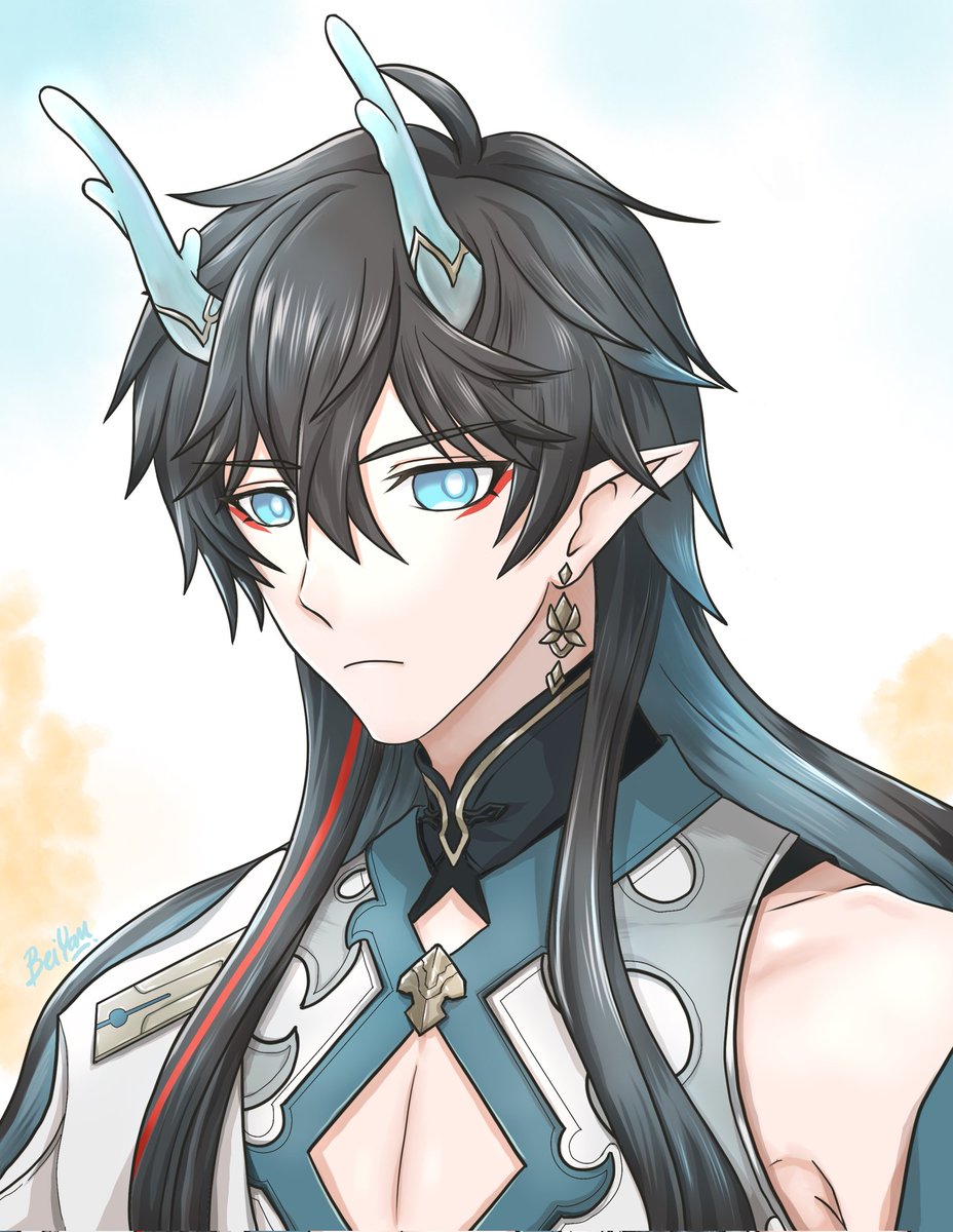 BeiYan_art's tweet photo. Dan Heng Imbibitor Lunae #danheng #IMDanheng #ImbibitorLunae #FanArtContest #丹恒飲月 #丹恒コレクション #丹恒 #HonkaiStarRail https://t.co/V8U0koabtS